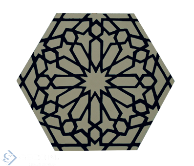 Hexagon tile Her 109