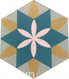Hexagon tile Estrella 6165